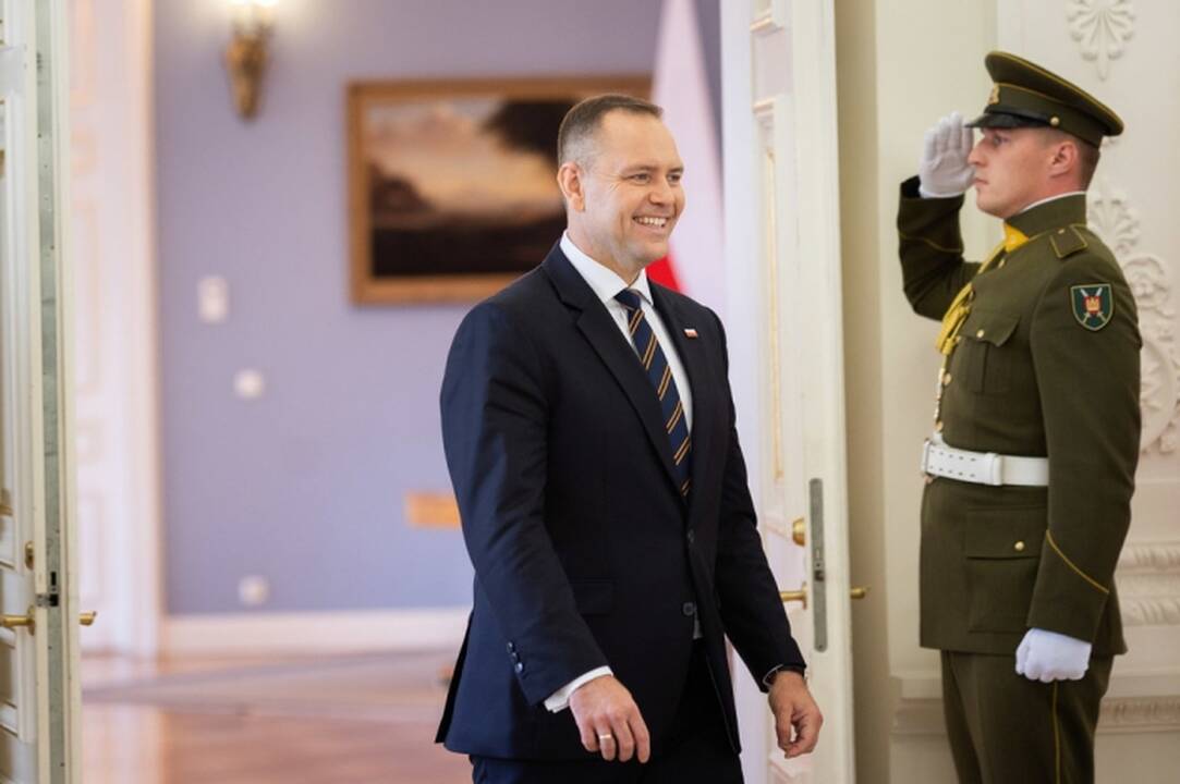 Karolis Nawrockis: asmenvardžių rašyba Lietuvoje yra svarbus klausimas Lenkijos prezidentui