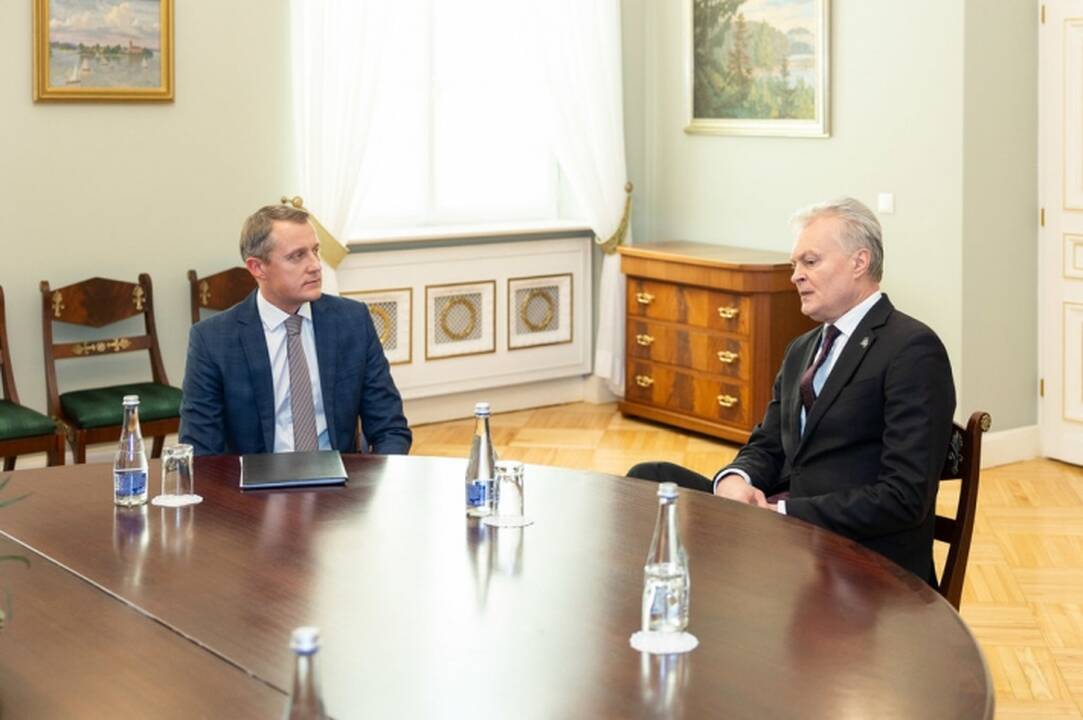 Žygimantas Vaičiūnas ir Gitanas Nausėda