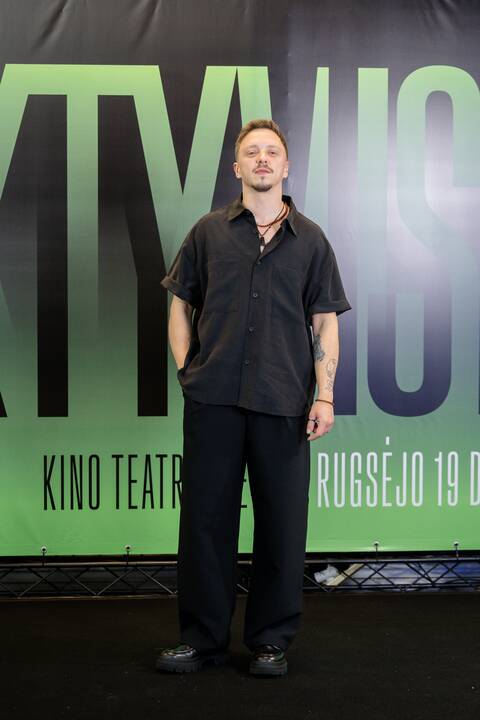 Romo Zabarausko kino filmo „Aktyvistas“ premjera Kaune