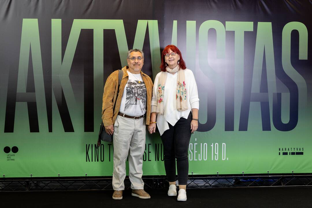 Romo Zabarausko kino filmo „Aktyvistas“ premjera Kaune