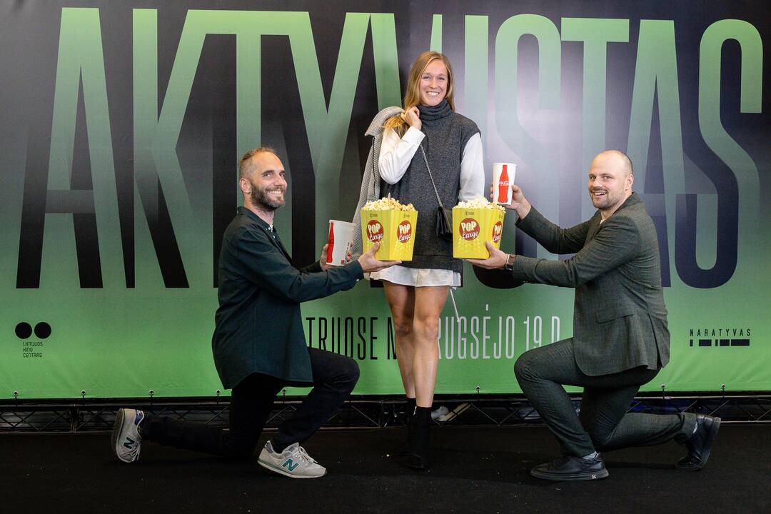 Romo Zabarausko kino filmo „Aktyvistas“ premjera Kaune