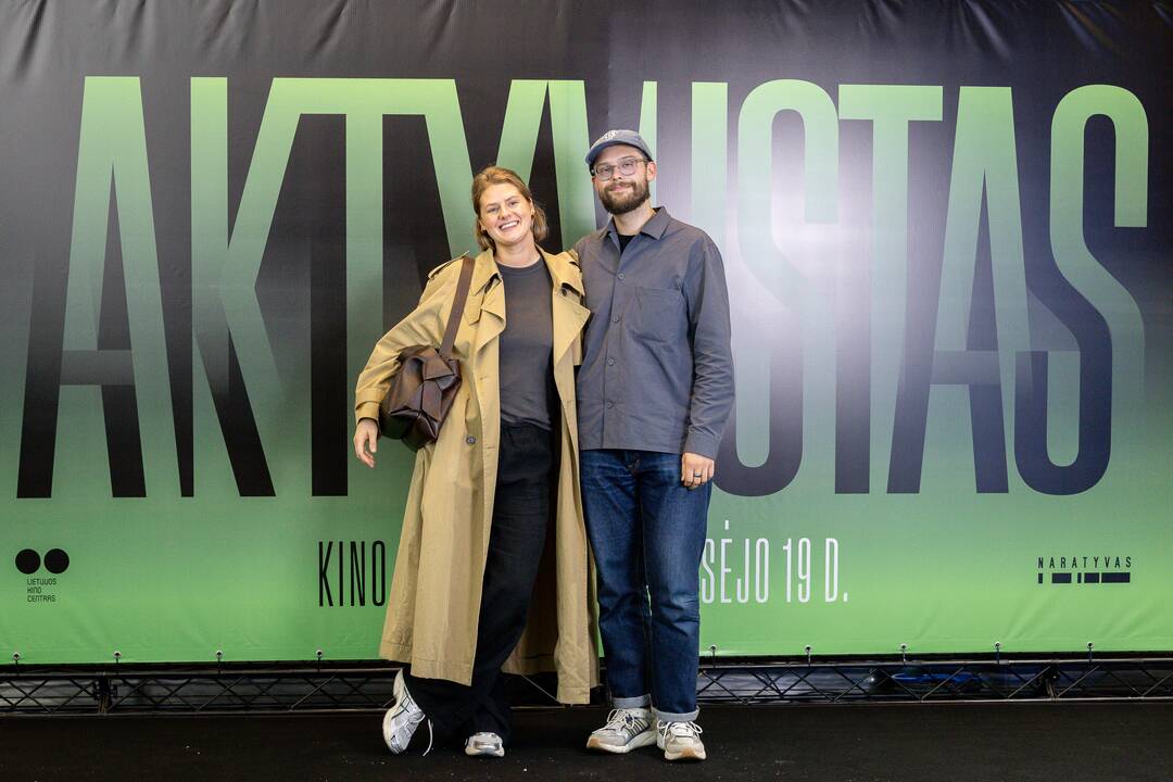 Romo Zabarausko kino filmo „Aktyvistas“ premjera Kaune