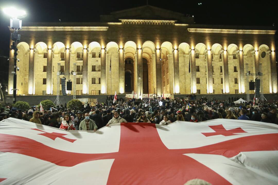 Sakartvelas suteikė malonę dviem opozicijos lyderiams