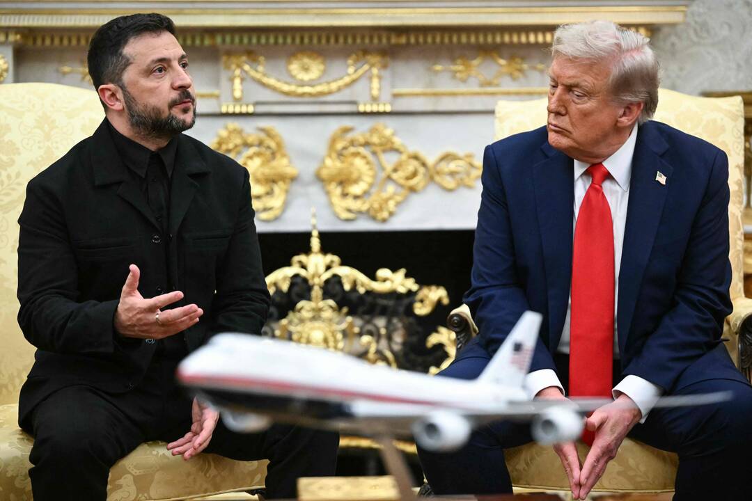 Planuojamas dar vienas Zelenskio ir Trumpo susitikimas