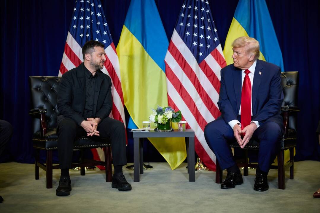 Zelenskis: Trumpas manimi dabar pasitiki labiau nei Putinu