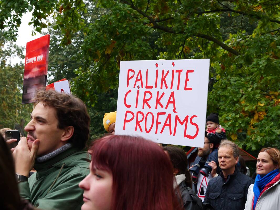 Įspėjamasis streikas Kaune: "Tai gali būti paskutinis kartas"