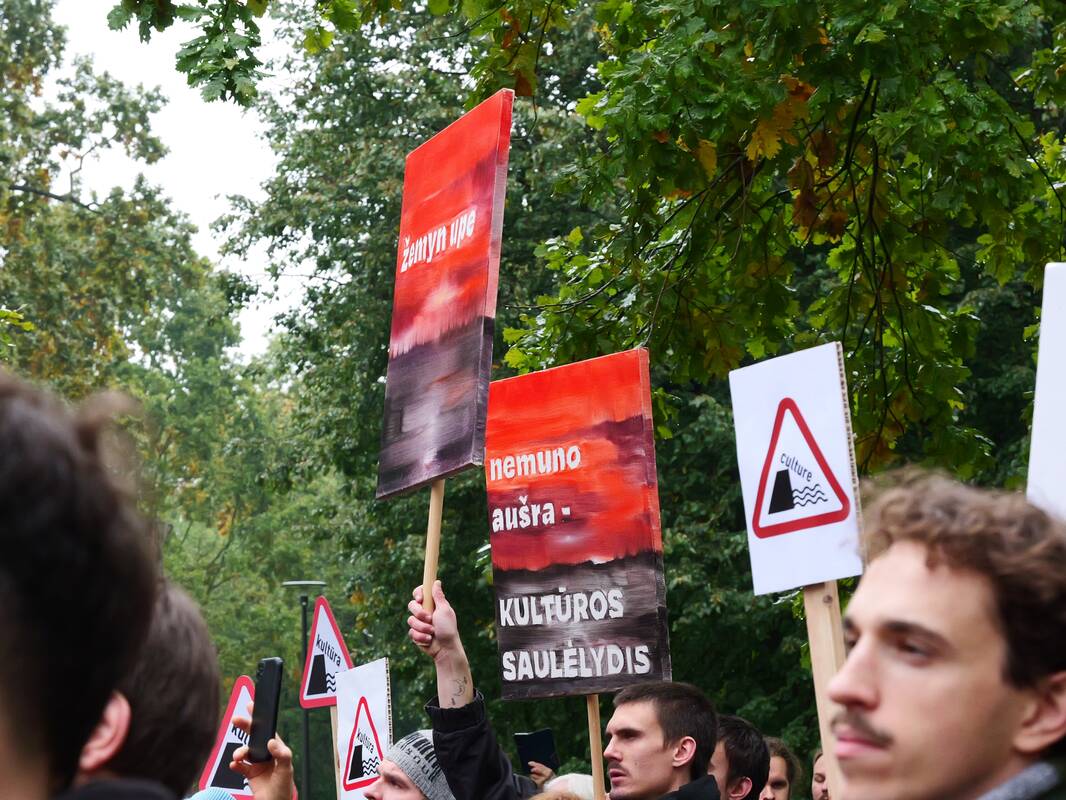 Įspėjamasis streikas Kaune: "Tai gali būti paskutinis kartas"