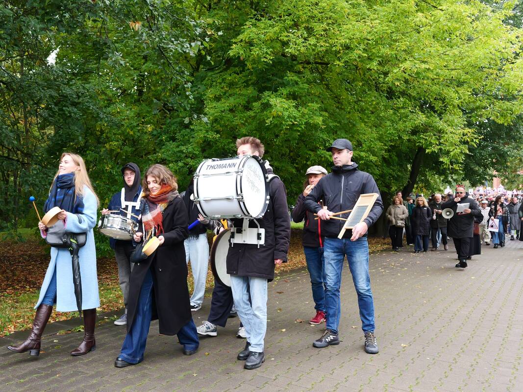 Įspėjamasis streikas Kaune: "Tai gali būti paskutinis kartas"