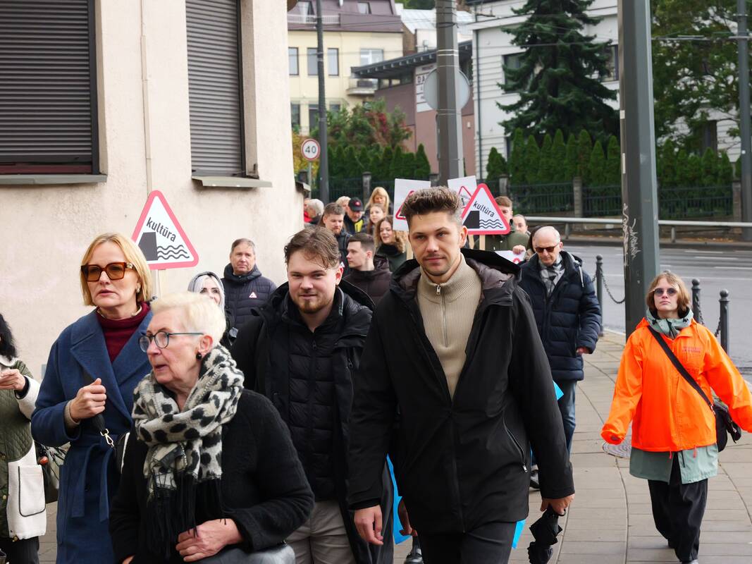 Įspėjamasis streikas Kaune: "Tai gali būti paskutinis kartas"