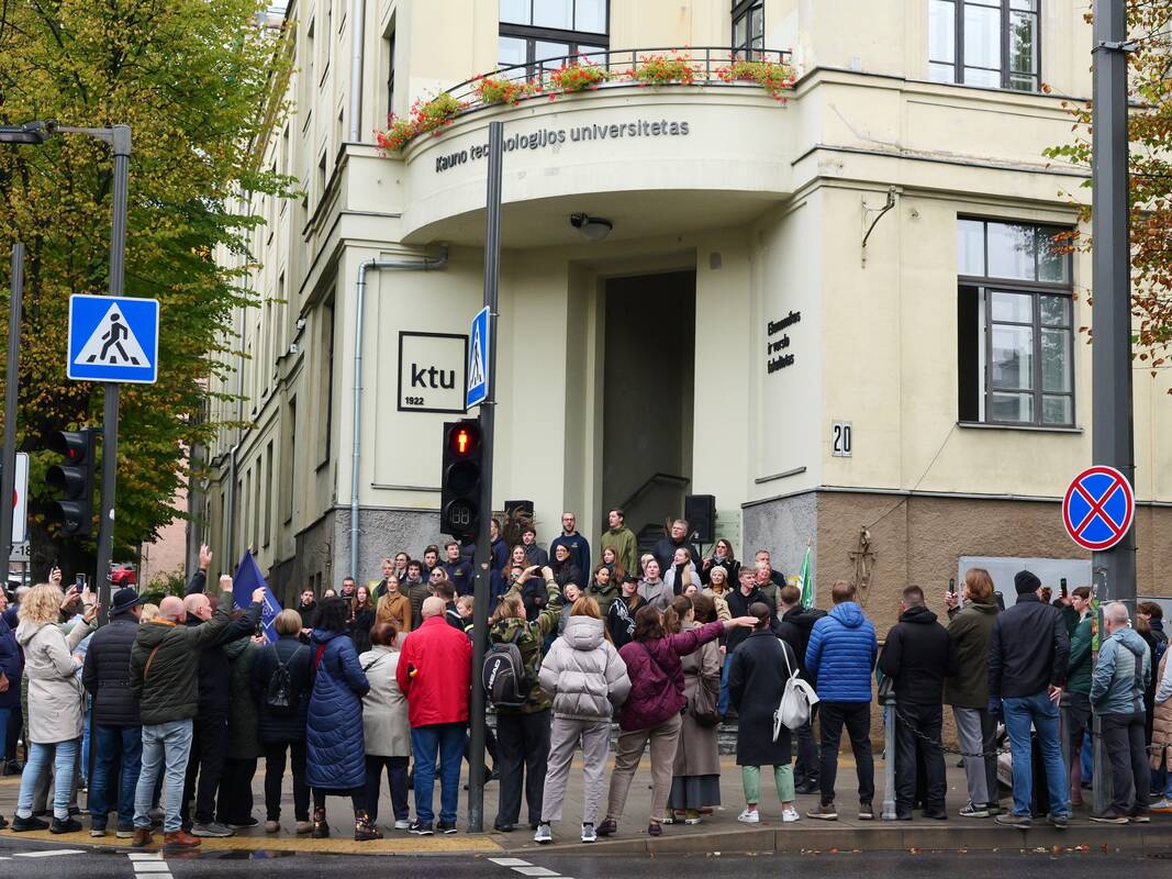 Įspėjamasis streikas Kaune: "Tai gali būti paskutinis kartas"