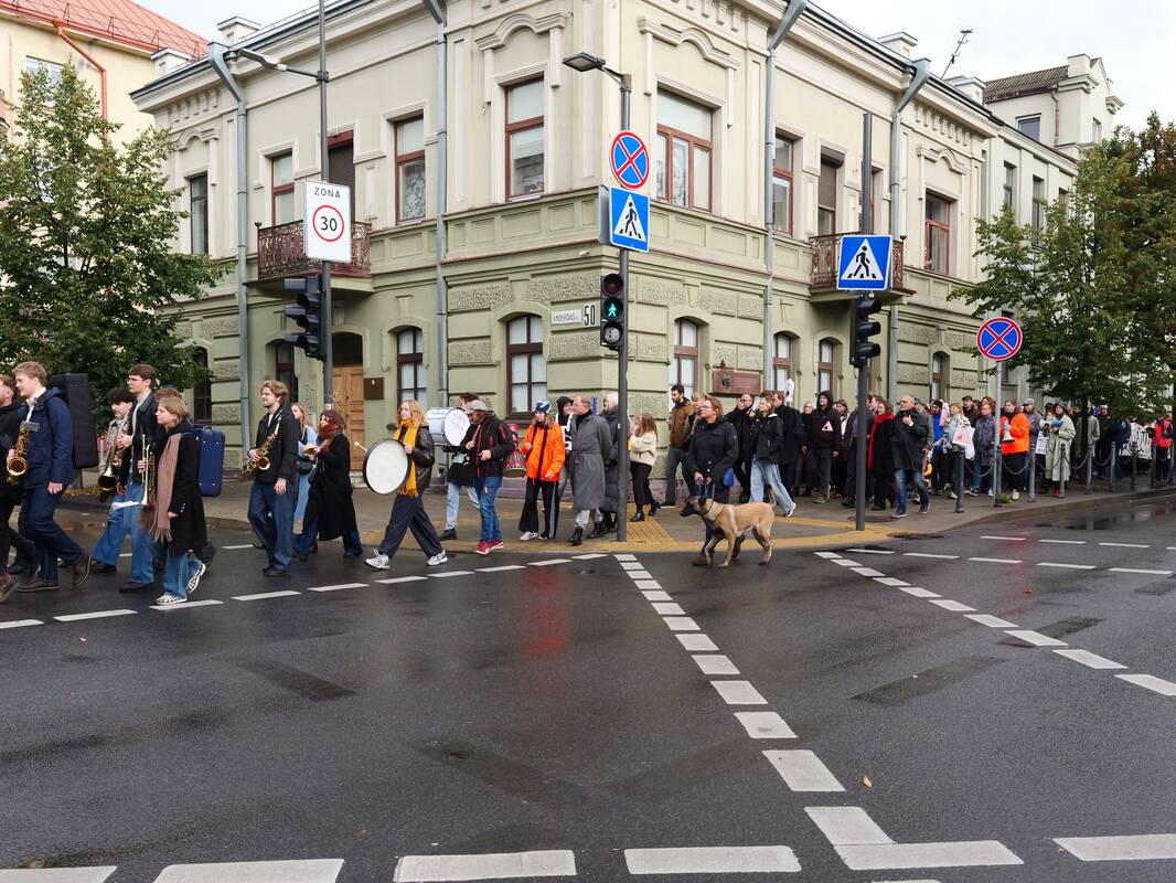 Įspėjamasis streikas Kaune: "Tai gali būti paskutinis kartas"