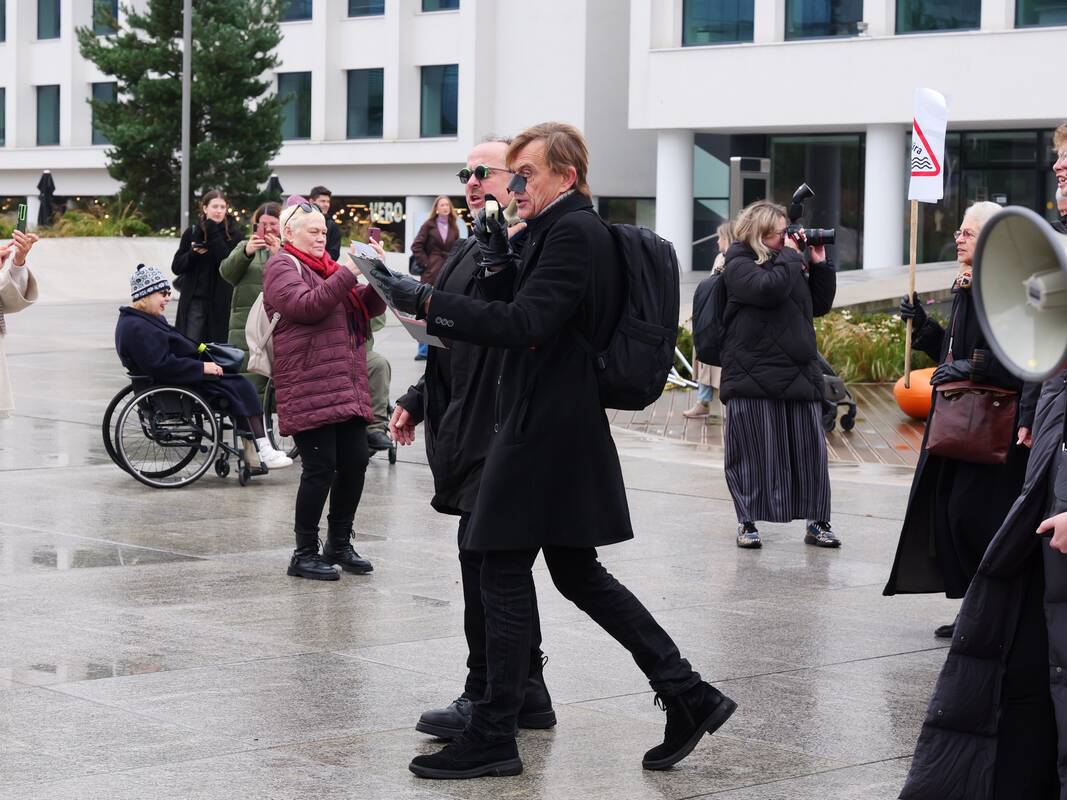 Įspėjamasis streikas Kaune: "Tai gali būti paskutinis kartas"