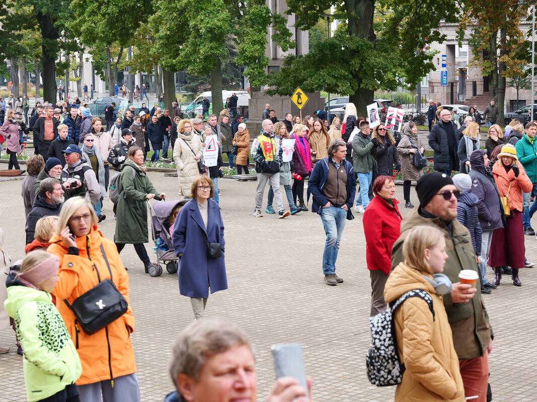 Įspėjamasis streikas Kaune: "Tai gali būti paskutinis kartas"