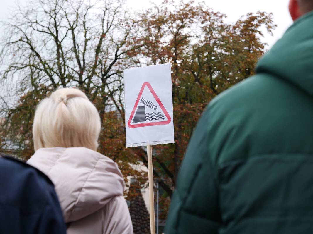 Įspėjamasis streikas Kaune: "Tai gali būti paskutinis kartas"