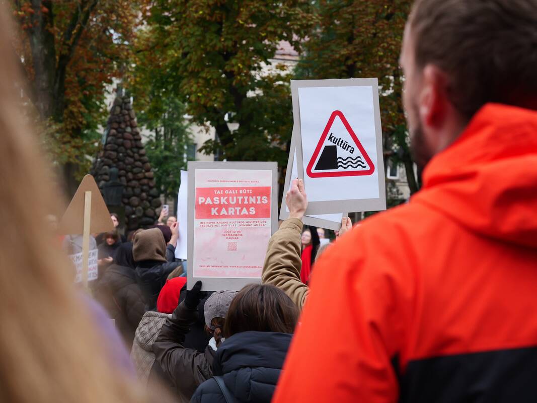 Įspėjamasis streikas Kaune: "Tai gali būti paskutinis kartas"