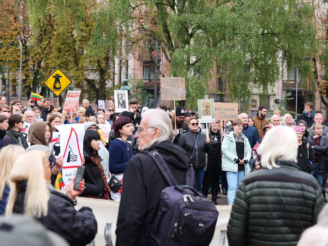 Įspėjamasis streikas Kaune: "Tai gali būti paskutinis kartas"