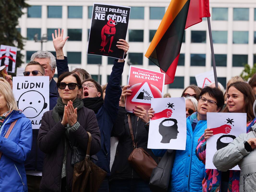 Įspėjamasis streikas Kaune: "Tai gali būti paskutinis kartas"