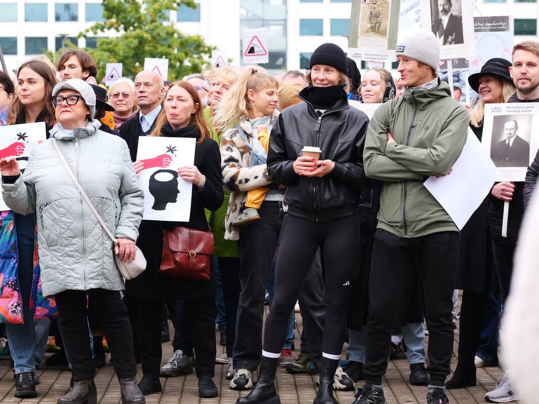 Įspėjamasis streikas Kaune: "Tai gali būti paskutinis kartas"