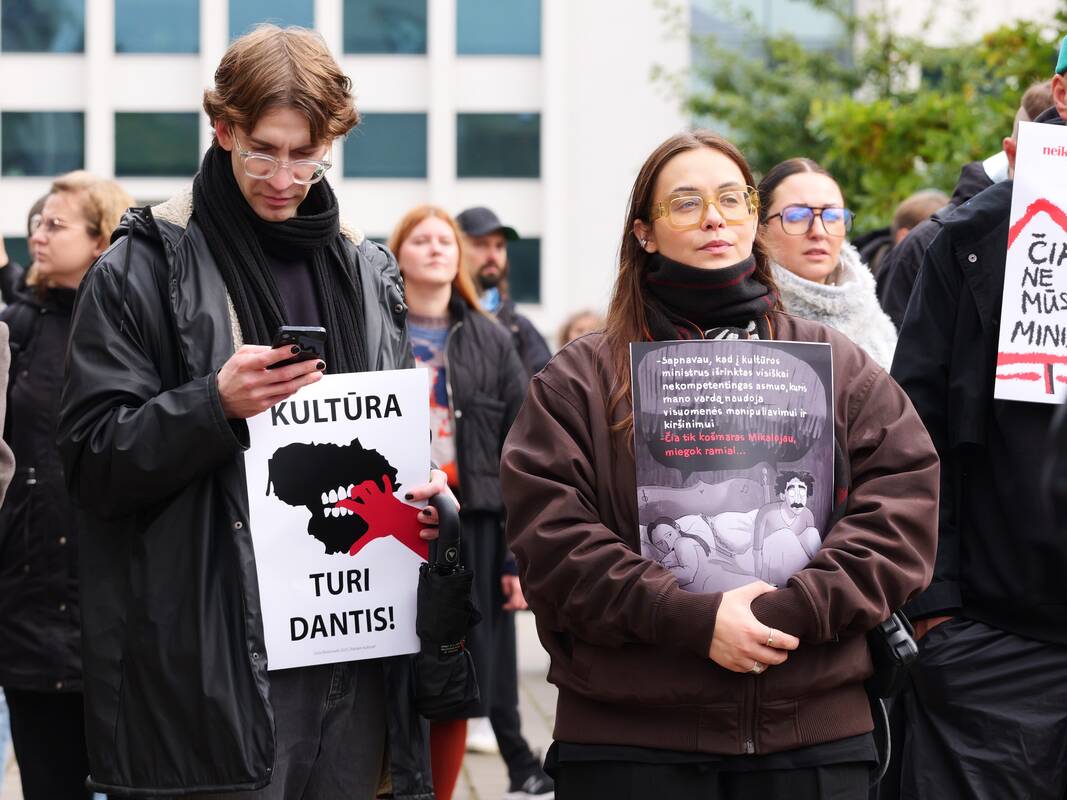 Įspėjamasis streikas Kaune: "Tai gali būti paskutinis kartas"