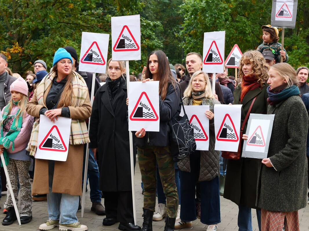 Įspėjamasis streikas Kaune: "Tai gali būti paskutinis kartas"