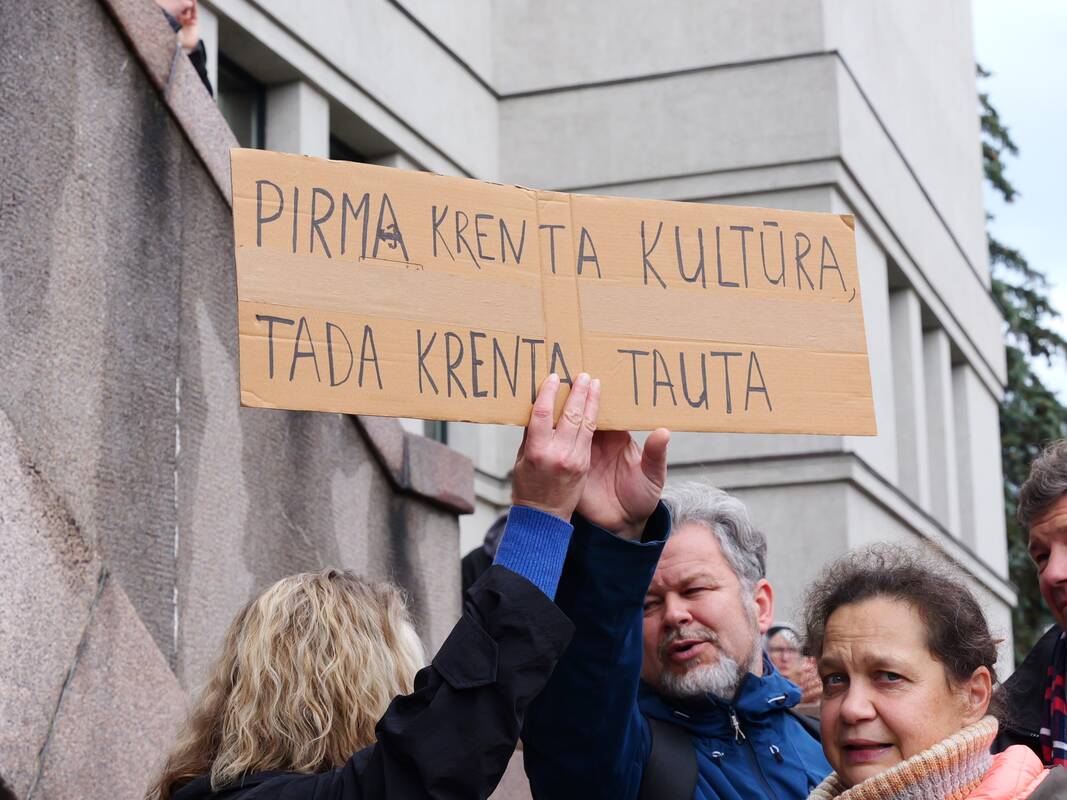 Įspėjamasis streikas Kaune: "Tai gali būti paskutinis kartas"