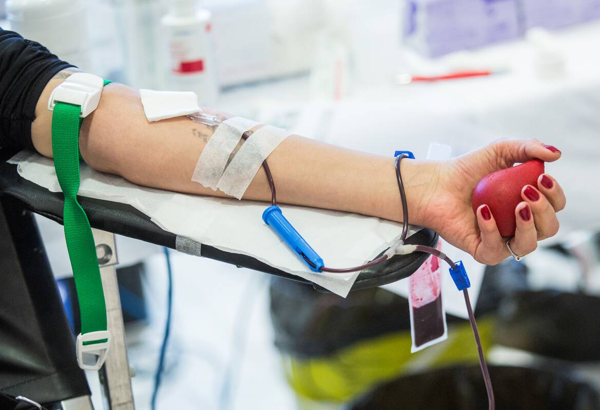 Nacionaliniame kraujo centre trūksta kraujo atsargų