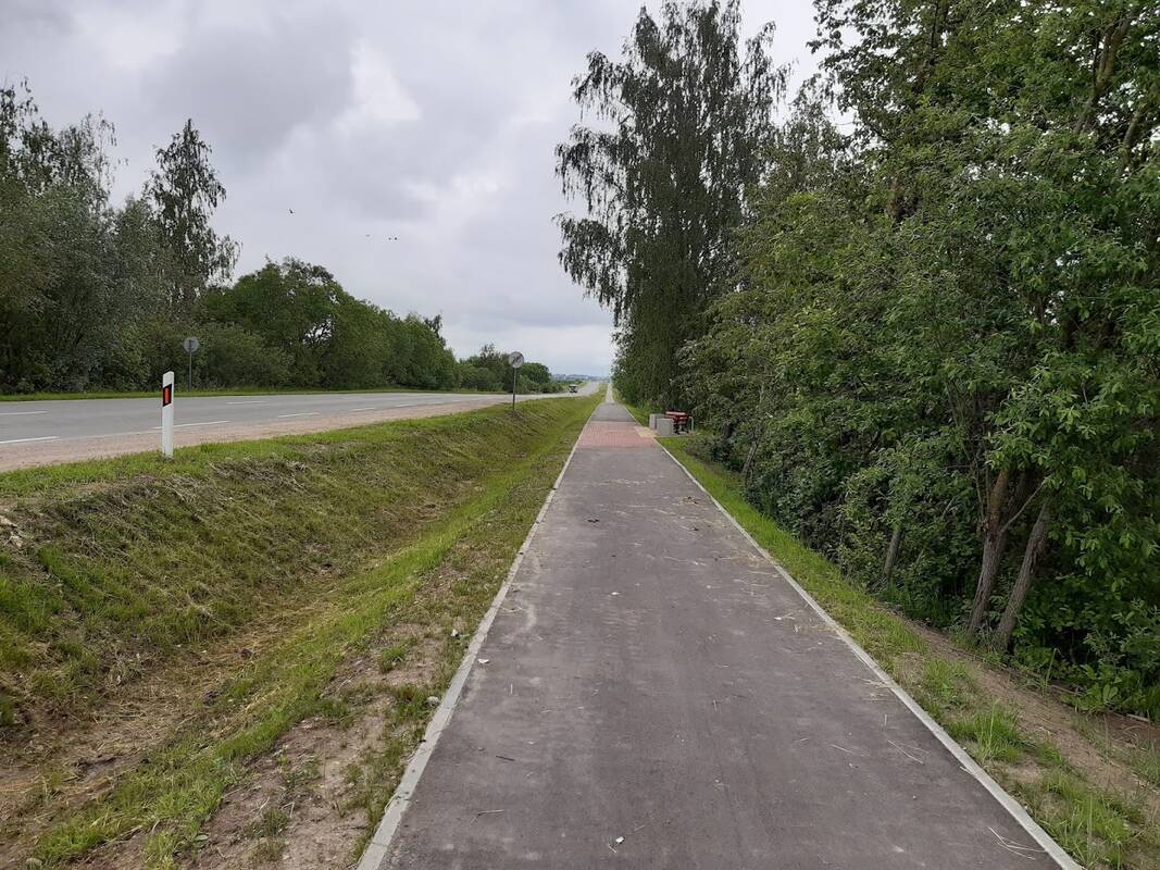 Karmėlavą su Kaunu sujungs naujas pėsčiųjų ir dviračių takas