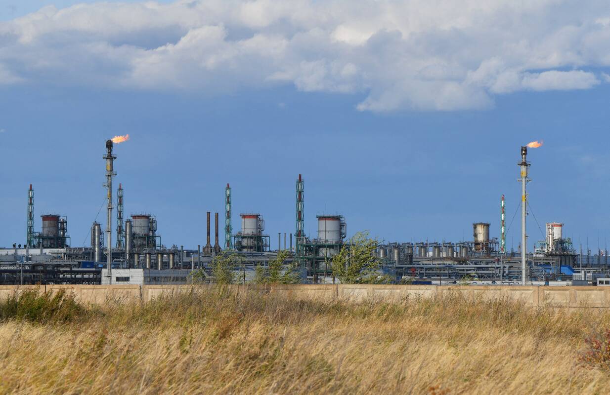 Rusijos Orenburgo dujų perdirbimo gamykla