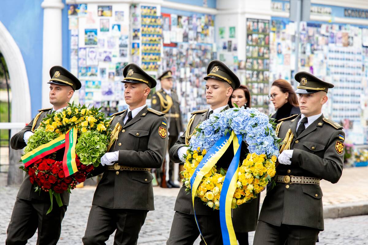 Premjerės vizitas Ukrainoje