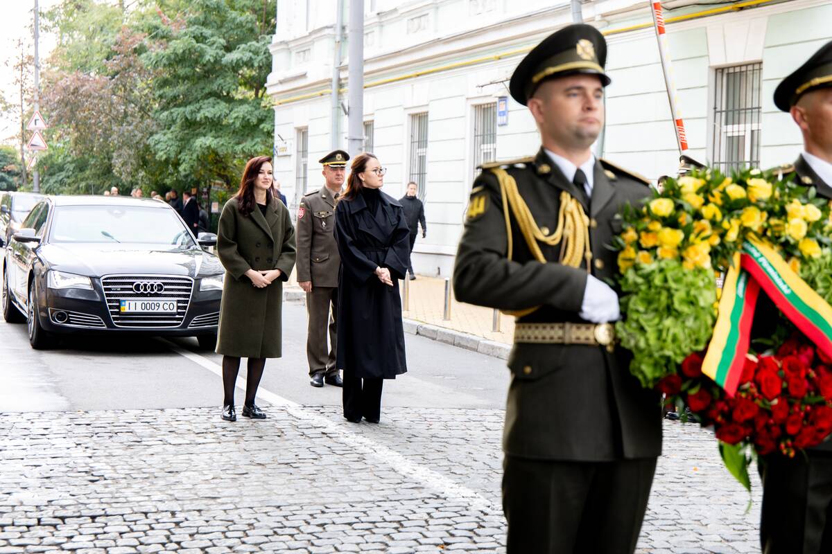 Premjerės vizitas Ukrainoje