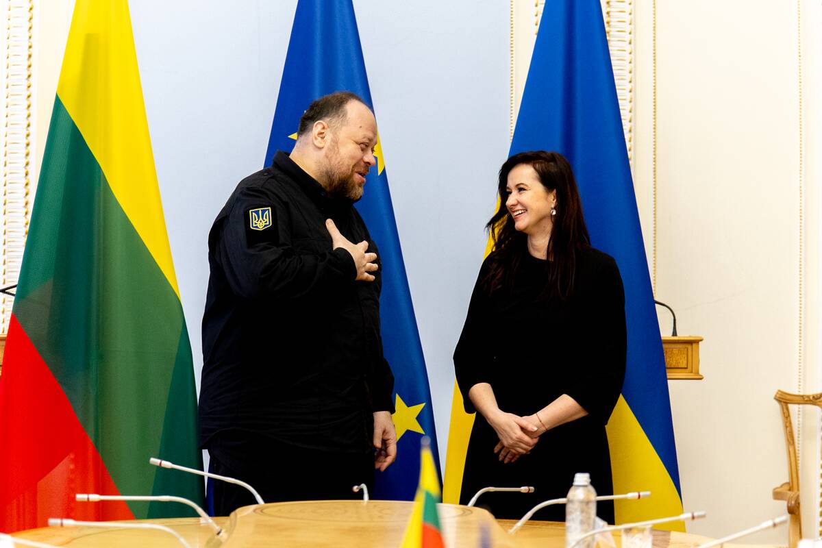 Premjerės vizitas Ukrainoje