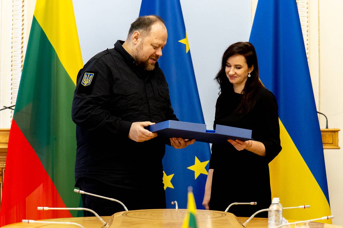 Premjerės vizitas Ukrainoje