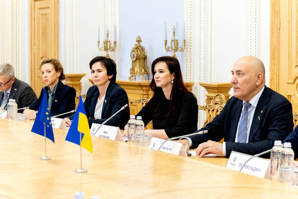 Premjerės vizitas Ukrainoje