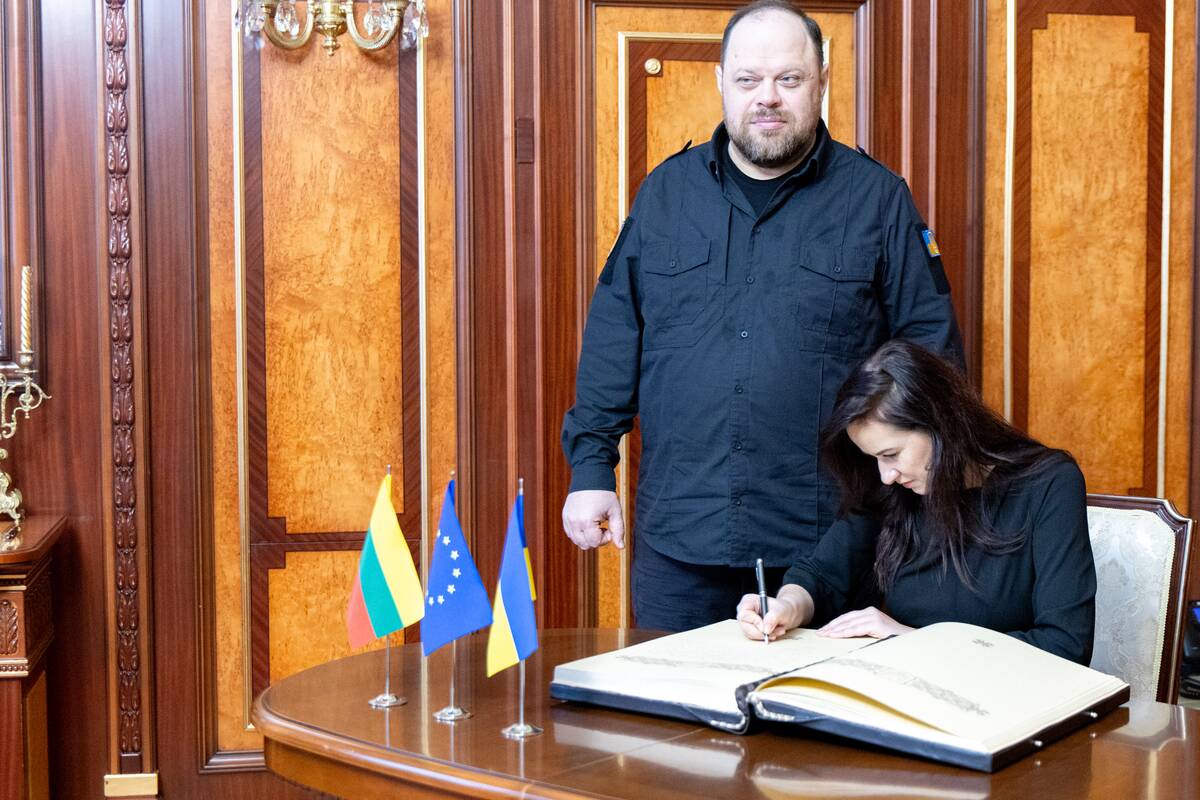 Premjerės vizitas Ukrainoje
