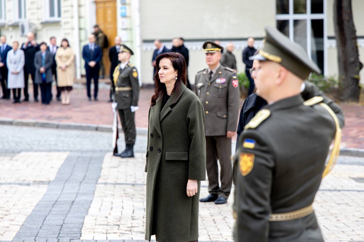 Premjerės vizitas Ukrainoje