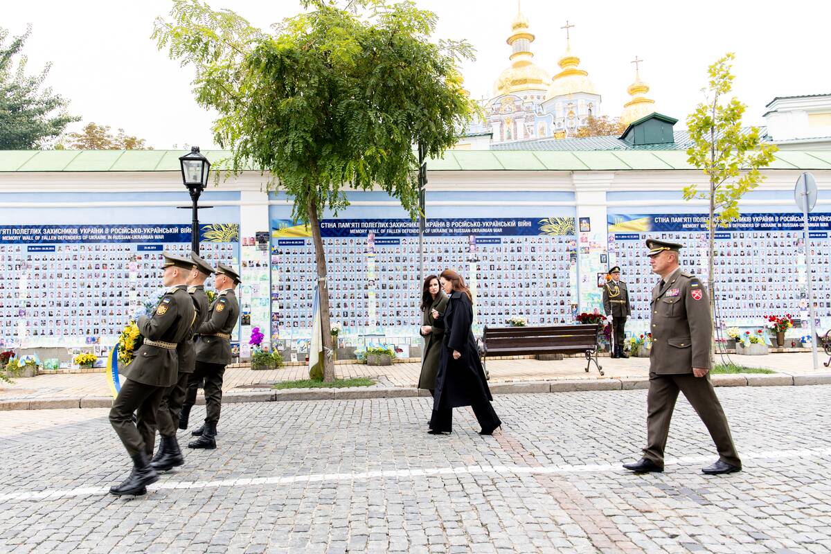 Premjerės vizitas Ukrainoje