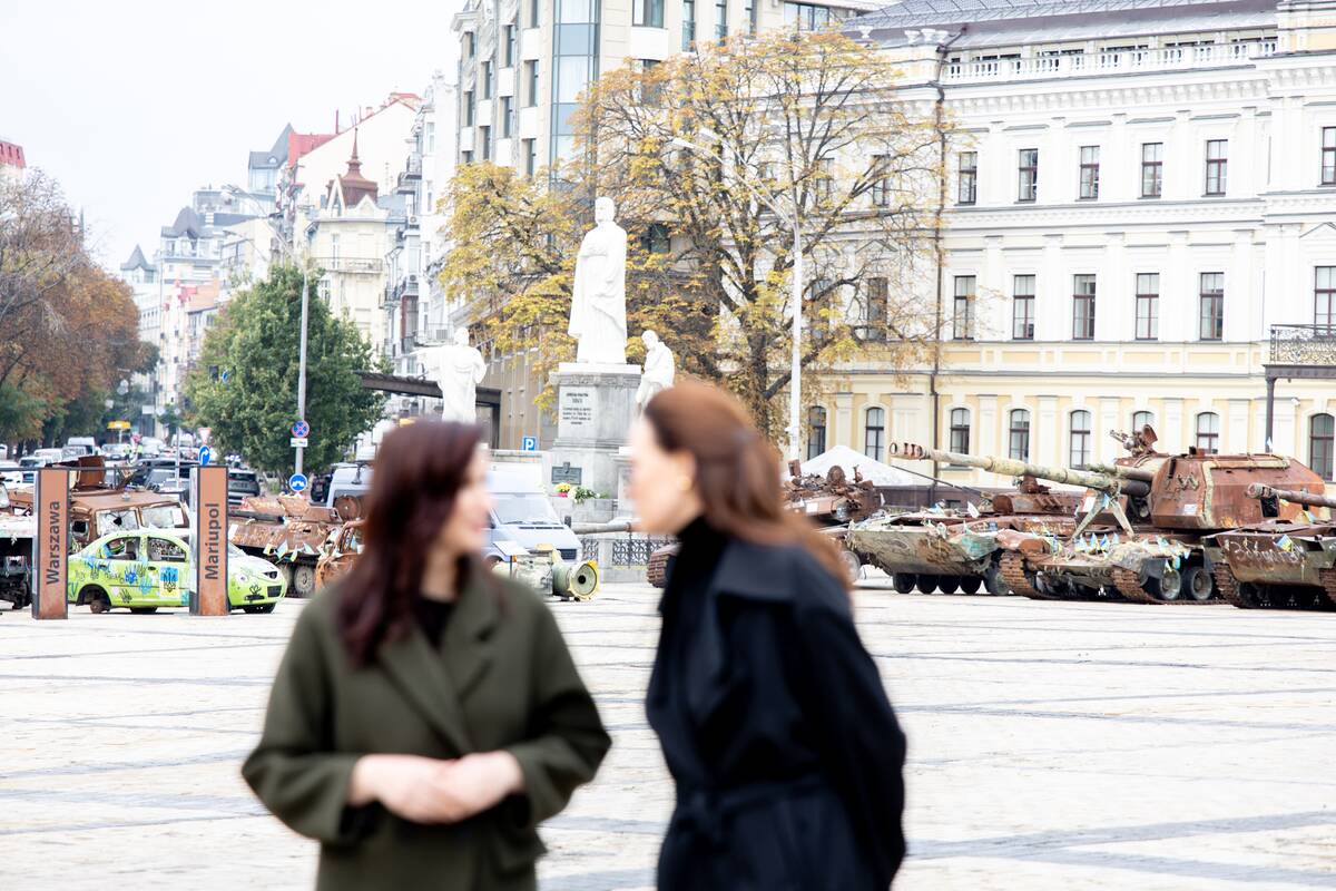 Premjerės vizitas Ukrainoje