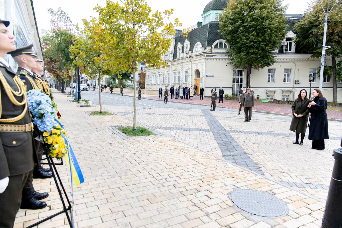 Premjerės vizitas Ukrainoje