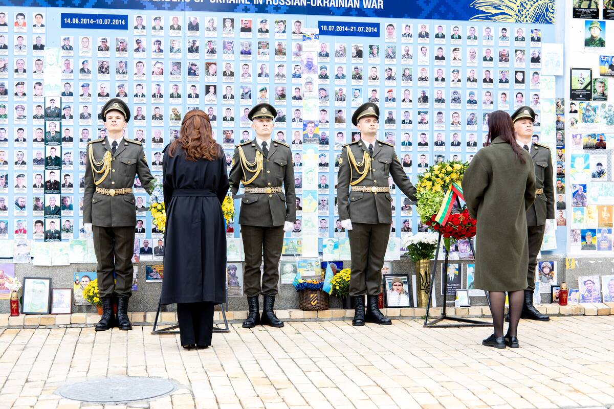 Premjerės vizitas Ukrainoje
