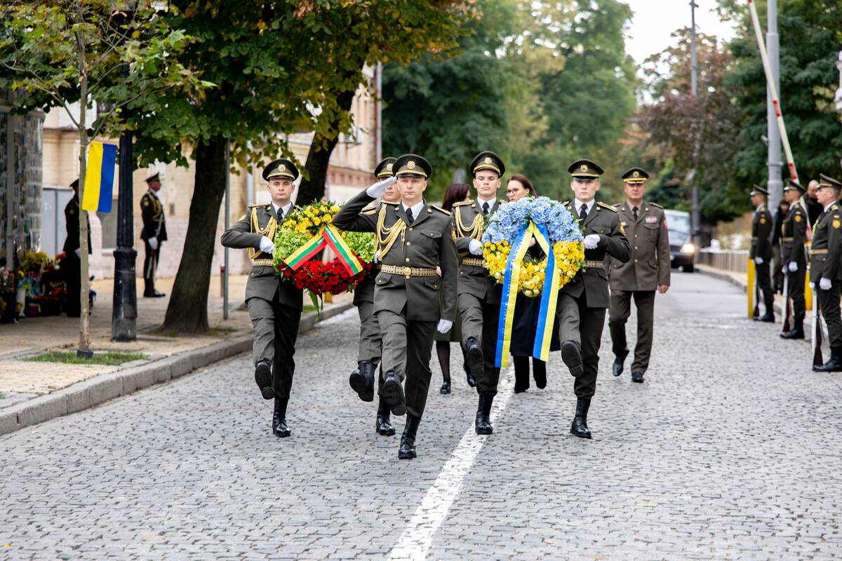 Premjerės vizitas Ukrainoje
