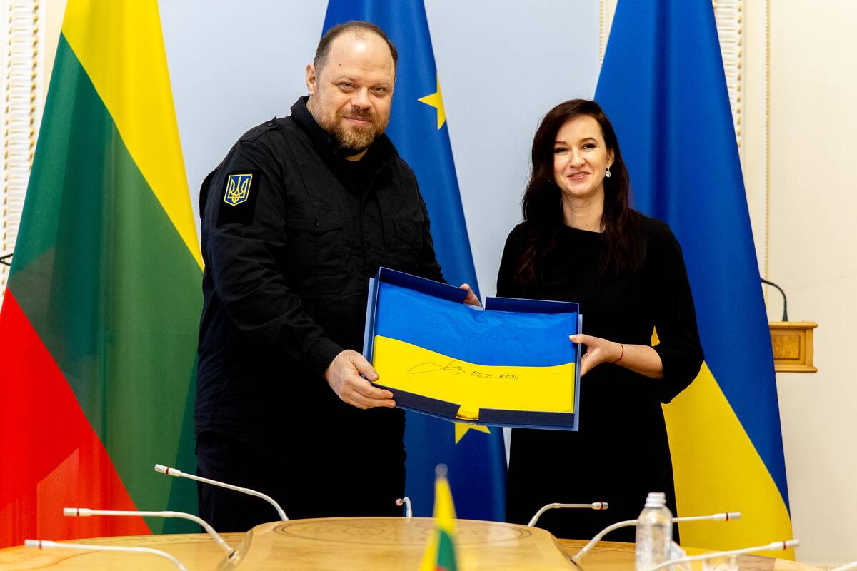 Premjerės vizitas Ukrainoje