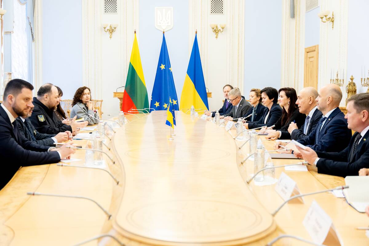 Premjerės vizitas Ukrainoje