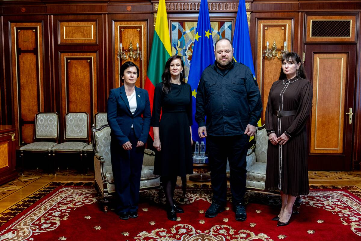 Premjerės vizitas Ukrainoje