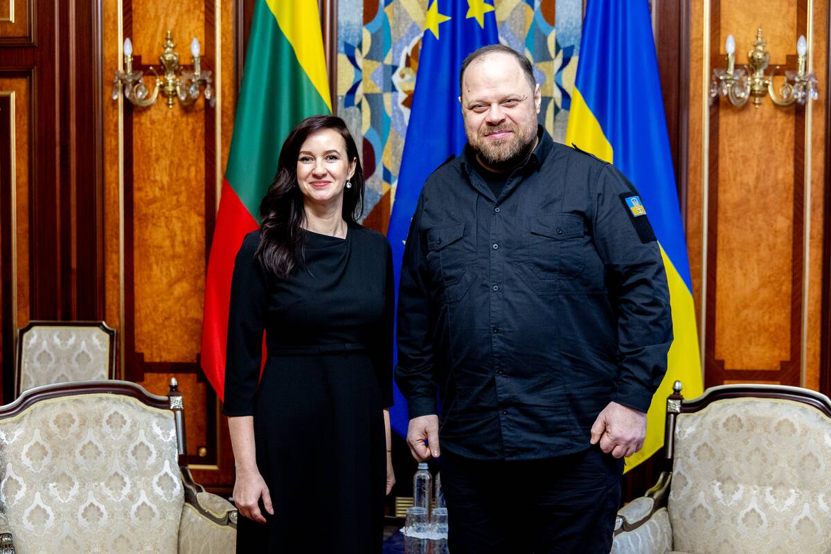 Premjerės vizitas Ukrainoje