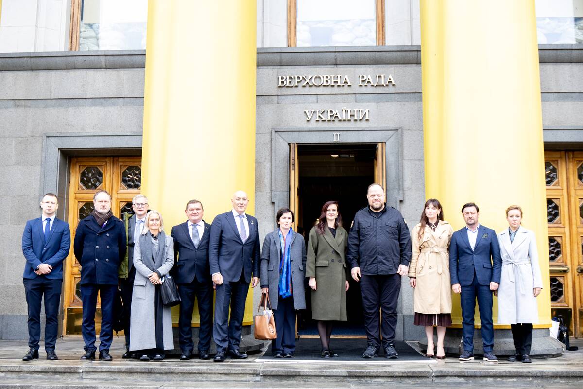 Premjerės vizitas Ukrainoje