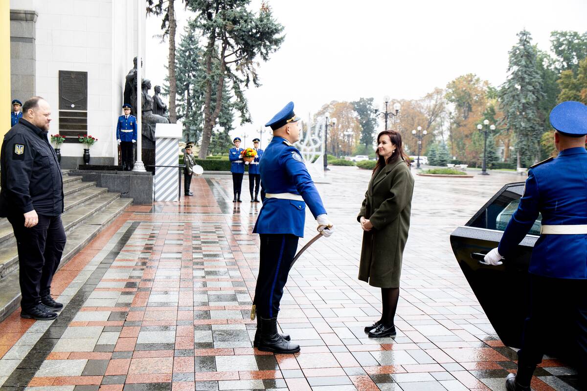 Premjerės vizitas Ukrainoje
