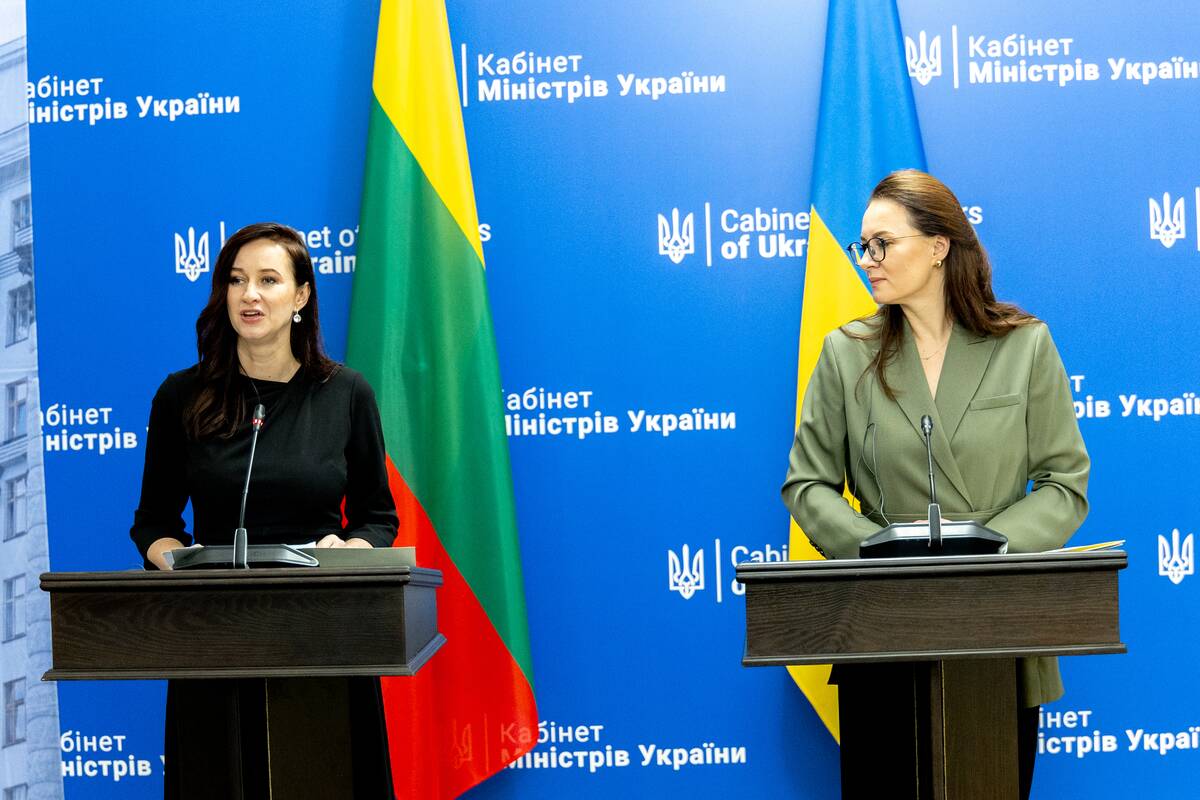 Premjerės vizitas Ukrainoje