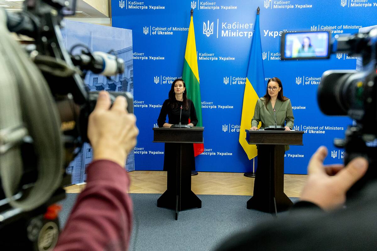 Premjerės vizitas Ukrainoje
