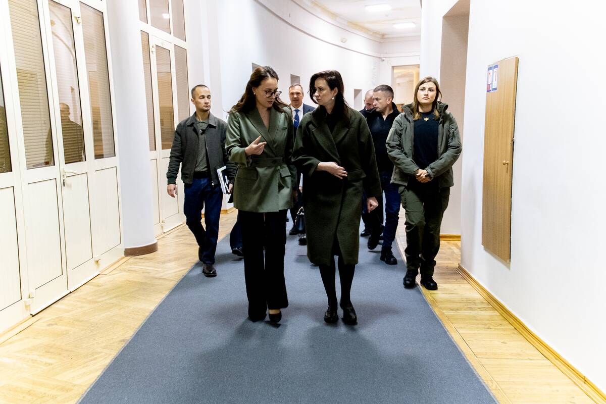 Premjerės vizitas Ukrainoje