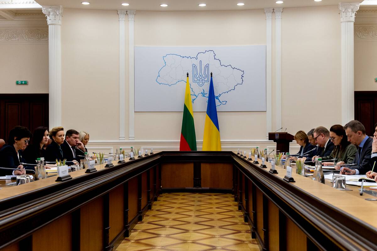 Premjerės vizitas Ukrainoje